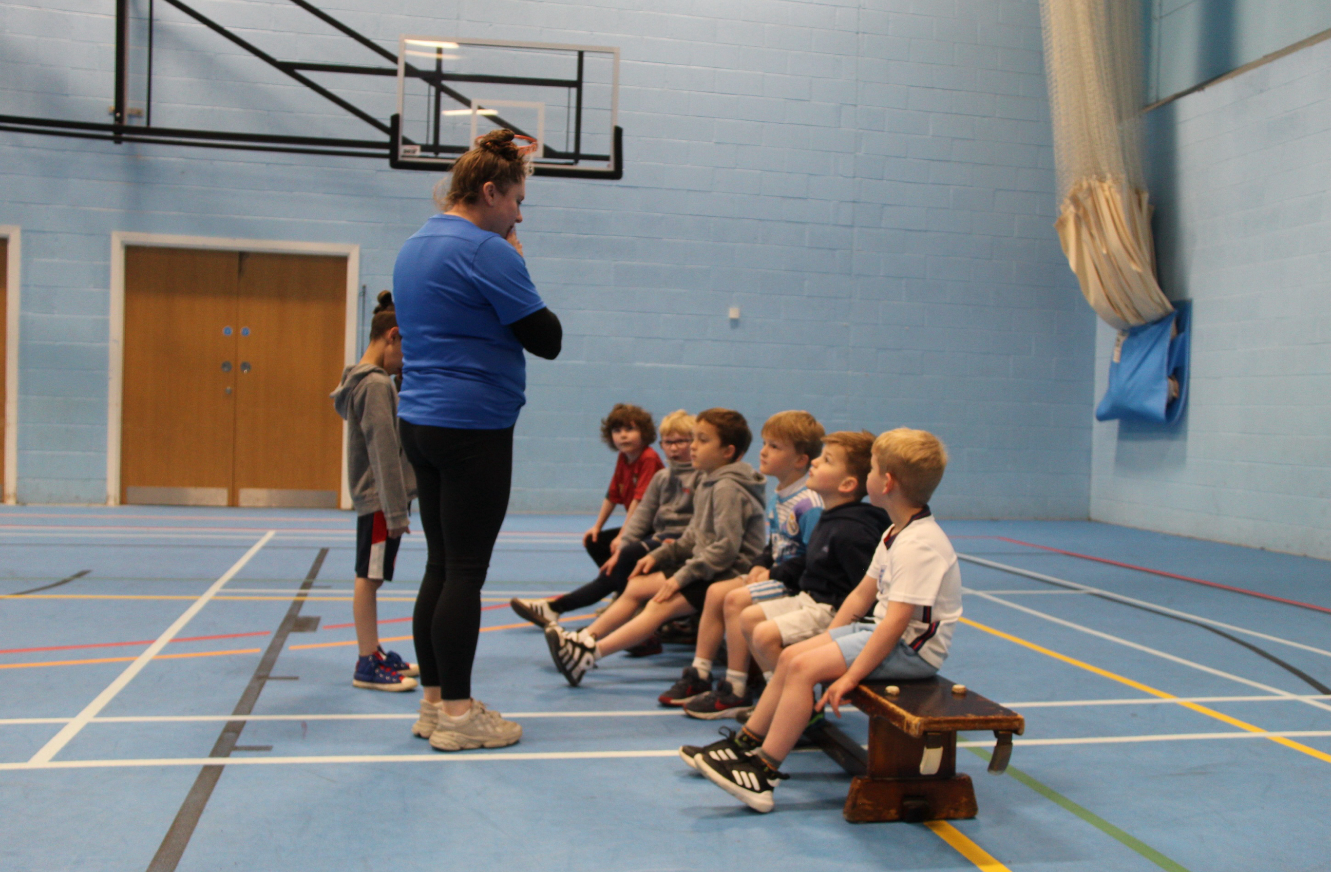 Children aged 5–7 enjoying Strive activities