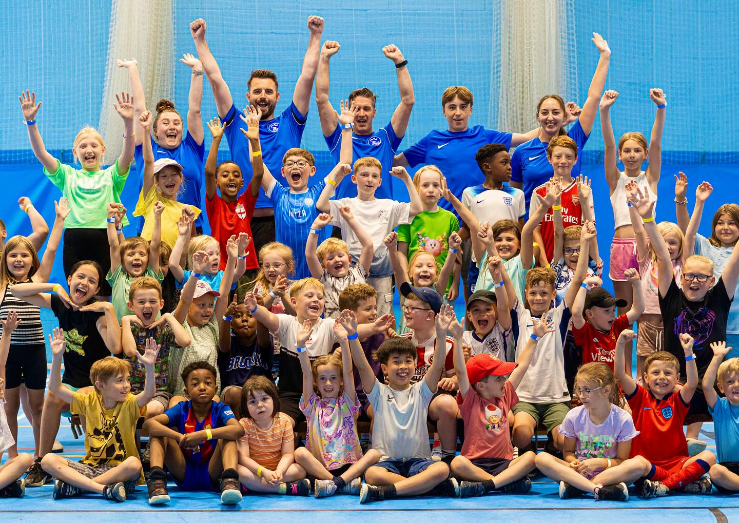 Children playing at Strive Activity Camp locations