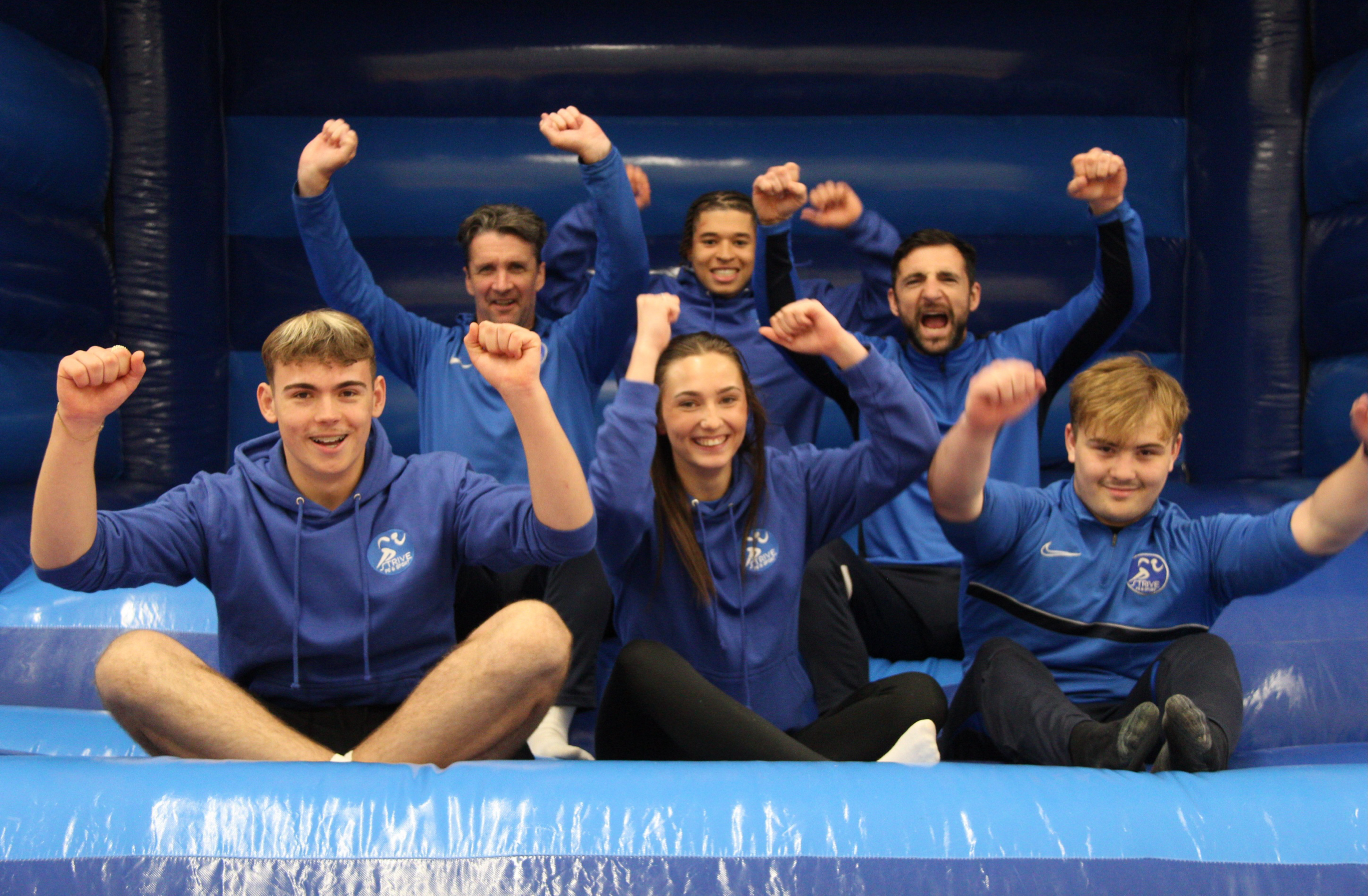 Strive staff in action